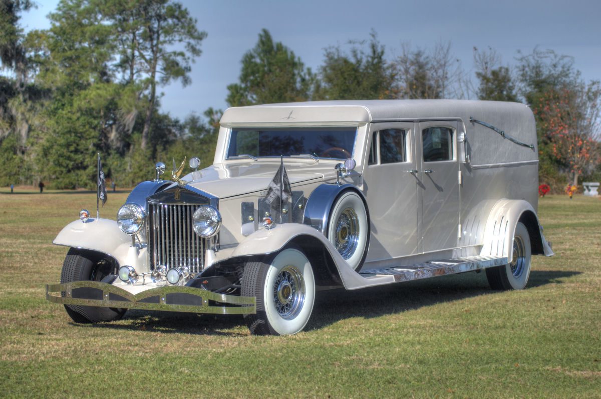 rolls royce hearse