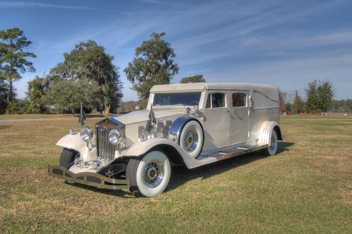 rolls royce hearse