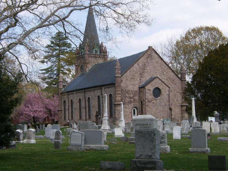 church and cemetery church and cemetery