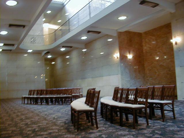 seating inside a mausoleum seating inside a mausoleum