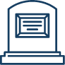 Headstone icon Headstone icon