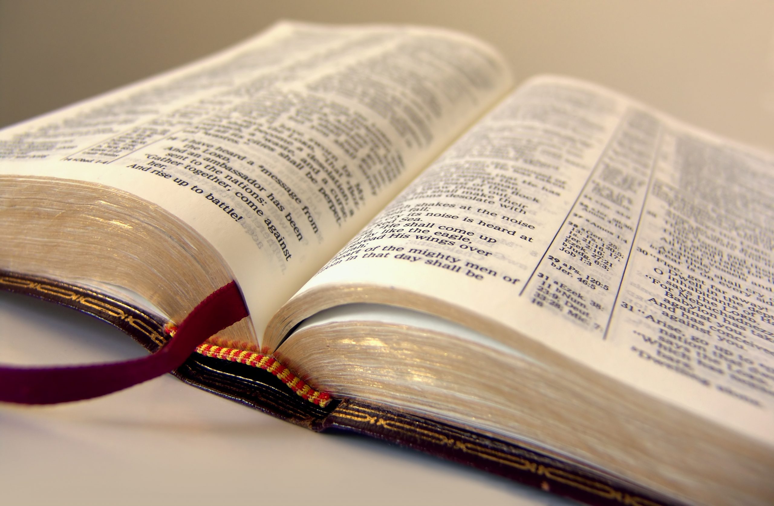 Open bible Open bible